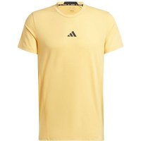 ADIDAS Herren Shirt Designed for Training Workout, Größe XXL in Braun