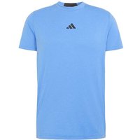 ADIDAS Herren Shirt Designed for Training Workout, Größe 3XL in Blau