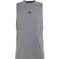 ADIDAS Herren Shirt Designed for Training Workout, Größe XL in Grau