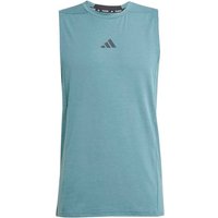 ADIDAS Herren Shirt Designed for Training Workout, Größe L in Grün