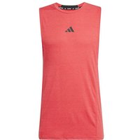 ADIDAS Herren Shirt Designed for Training Workout, Größe M in Rot