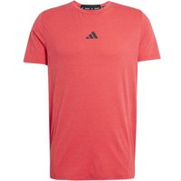 ADIDAS Herren Shirt Designed for Training Workout, Größe XXL in Rot