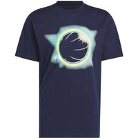 ADIDAS Herren Shirt Eclipsed Graphic, Größe S in Blau