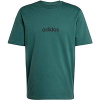 ADIDAS Herren Shirt Essentials Linear Single Jersey, Größe XXL in Grün