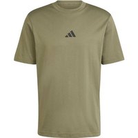 ADIDAS Herren Shirt Essentials Small Logo Single Jersey, Größe XL in Grün