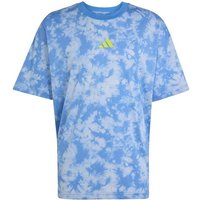 ADIDAS Herren Shirt FUN TRAINING Grafik, Größe S in Blau