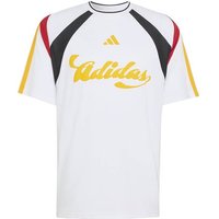 ADIDAS Herren Shirt, Größe L in Weiß