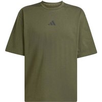 ADIDAS Herren Shirt OVERSIZE TEE, Größe S in Braun