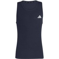 ADIDAS Herren Shirt POWER ESSENTIALS WORKOUT RIB, Größe L in Blau
