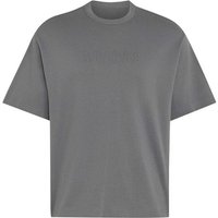 ADIDAS Herren Shirt SOFT LUX GRAFIK, Größe XS in Grau
