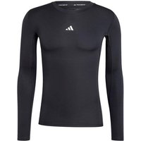 ADIDAS Herren Shirt TECHFIT Compression Training, Größe M in Schwarz