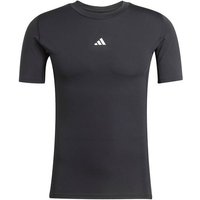 ADIDAS Herren Shirt TECHFIT, Größe S in Grau