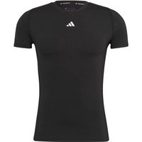 ADIDAS Herren Shirt Techfit Training, Größe M in Schwarz