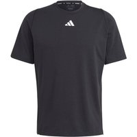 ADIDAS Herren Shirt TI 3BAR TEE, Größe XXL in Grau