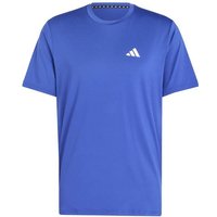 ADIDAS Herren Shirt Train Essentials Stretch Training, Größe XXL in Blau