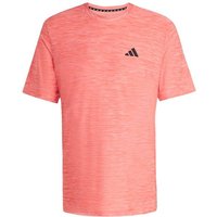 ADIDAS Herren Shirt Train Essentials Stretch Training, Größe L in Pink
