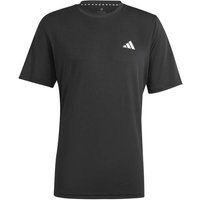 ADIDAS Herren Shirt Train Essentials Stretch Training, Größe XL in Schwarz