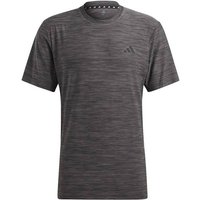 ADIDAS Herren Shirt Train Essentials Stretch Training, Größe S in Grau