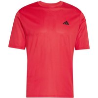 ADIDAS Herren Shirt WORKOUT ESSENTIALS BASE, Größe S in Rot