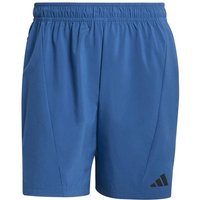 ADIDAS Herren Shorts Designed for Training Workout (Länge 7 Zoll), Größe XL in Blau