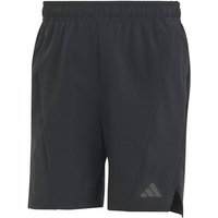 ADIDAS Herren Shorts Designed for Training Workout (Länge 7 Zoll), Größe XL in Grau