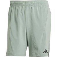 ADIDAS Herren Shorts Designed for Training Workout (Länge 7 Zoll), Größe XL in Grün