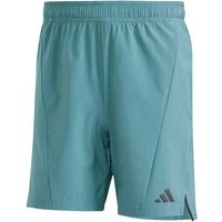 ADIDAS Herren Shorts Designed for Training Workout (Länge 7 Zoll), Größe XXL in Grün