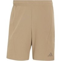 ADIDAS Herren Shorts Designed for Training Workout (Länge 7 Zoll), Größe 3XL in Braun