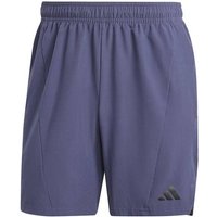 ADIDAS Herren Shorts Designed for Training Workout (Länge 7 Zoll), Größe M in Blau