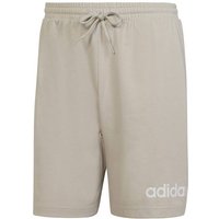 ADIDAS Herren Shorts Essentials Linear Single Jersey, Größe XXL in Grau