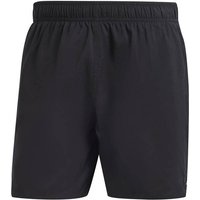 ADIDAS Herren Shorts Solid CLX Short-Length, Größe S in Schwarz