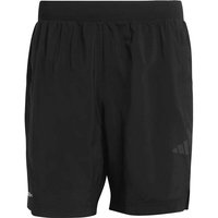 ADIDAS Herren Shorts TECH ESSENTIALS WORKOUT 3-STREIFEN (Länge 7 Zoll), Größe XS in Schwarz