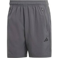 ADIDAS Herren Shorts Train Essentials Woven Training (Länge 7 Zoll), Größe S in Grau