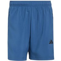 ADIDAS Herren Shorts WORKOUT ESSENTIALS BASE WOVEN (Länge 7 Zoll), Größe 3XL in Blau