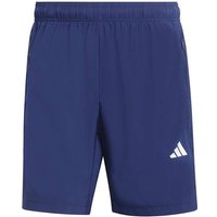 ADIDAS Herren Shorts WORKOUT ESSENTIALS BASE WOVEN (Länge 9 Zoll), Größe XL in Blau