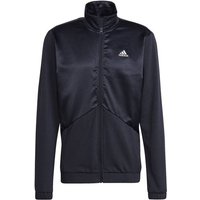 ADIDAS Herren Sportanzug MTS FT Satin, Größe S in Schwarz