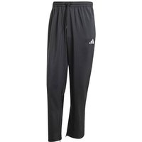ADIDAS Herren Sporthose Essentials Small Logo Open-Hem Stanford, Größe L Kurz in Grau