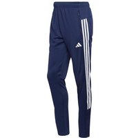 ADIDAS Herren Sporthose WORKOUT ESSENTIALS ALL-SET 3-STREIFEN, Größe XL in Blau