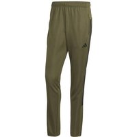ADIDAS Herren Sporthose WORKOUT ESSENTIALS ALL-SET 3-STREIFEN, Größe XXL in Braun