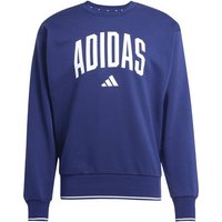 ADIDAS Herren Sweatshirt College Style, Größe XL in Blau