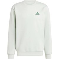 ADIDAS Herren Sweatshirt Essentials Fleece (normal & lang), Größe L in Grün