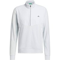 ADIDAS Herren Sweatshirt ULTIMATE365+ COURSE CONTROL HYBRID QUARTER-ZIP, Größe M in Grau