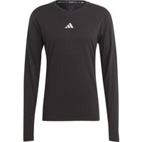 ADIDAS Herren T-Shirt Ultimate Running Conquer the Elements Merino, Größe XXL in Schwarz