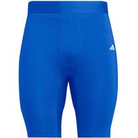 ADIDAS Herren Tight TECHFIT kurze, Größe XL in Blau