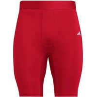 ADIDAS Herren Tight TECHFIT kurze, Größe L in Rot