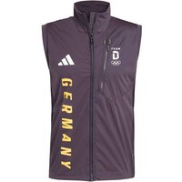 ADIDAS Herren Weste DOSB XPR Vest M, Größe L in Braun