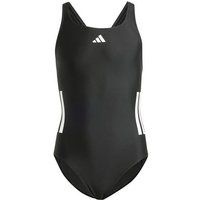 ADIDAS Kinder Badeanzug 3-Streifen C-Back Kids, Größe 164 in Grau