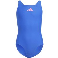 ADIDAS Kinder Badeanzug Solid Small Logo, Größe 116 in Blau