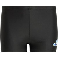 ADIDAS Kinder Badehose 3-BAR BOXER, Größe 140 in Schwarz
