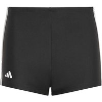 ADIDAS Kinder Badehose Classic 3-Streifen, Größe 176 in Schwarz